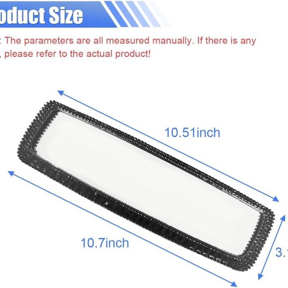 Car  Accessory Rear View Mirror BLING Bougie  GIFT Boxed! - Picture 8 of 9